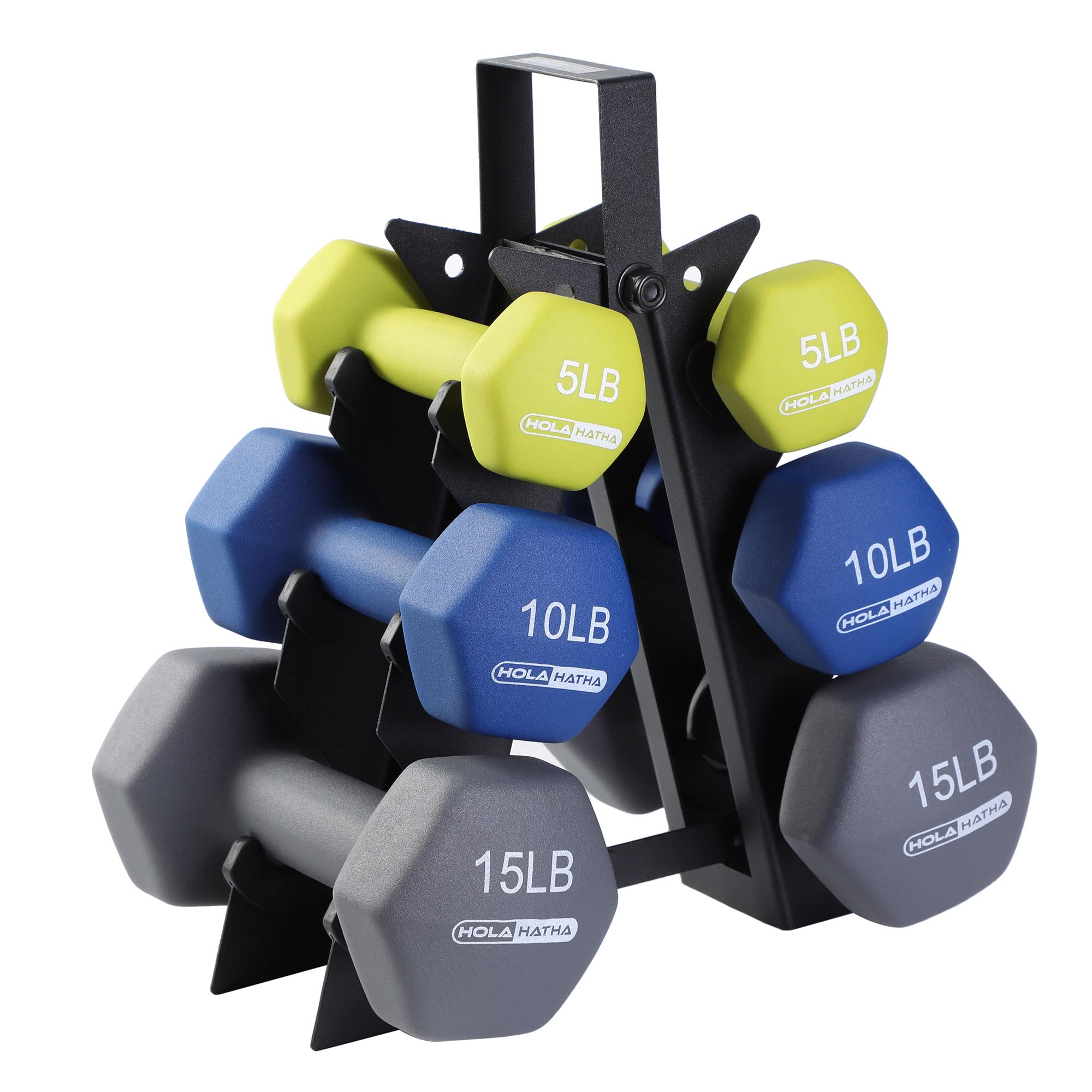 Neoprene Dumbbell Hand Weights for Exercise and Muscle Toning